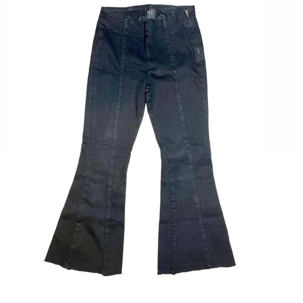 BDG black denim flare jeans size 25